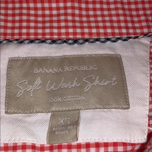 Banana Republic • Gingham Button Down - Picture 4 of 4